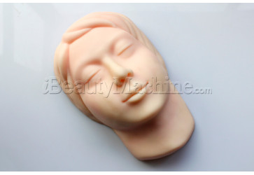 3D Microblading Practice Mannequin Head with Simulated Skull Inside