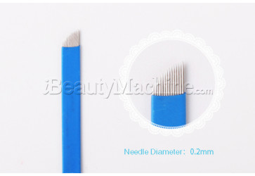 Flexible 14 Pin Curved Microblade