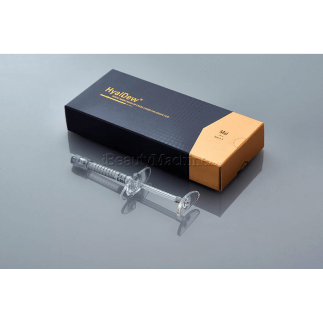 HyalDew Mid Medical Grade CrossLinked Hyaluronic Acid Dermal Filler