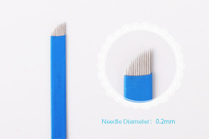 Flexible 14 Pin Curved Microblade