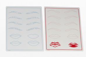 Eyebrow and Lips Practice pad