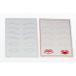 2 in 1 Microblading Eyebrow Practice Pads | Eyebrow and Lips Practice Paper | Odor Free | Soft  Material | Easy Dyeing