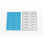Microblading Eyebrow Line Practice Pad | Odor Free | Soft  Material | Easy Dyeing