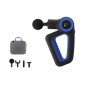 iReliefGun PRO | Percussion Therapy Massage Gun | 9 Speeds & 4 Heads | Super Quiet Percussion | Relieving Muscle Pain | 12000mAh Ultra-Long Working Time | DC 24V Powerful Brushless High-Torque Motor | 72W Rated Power