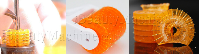 drs dermaroller, derma roller 1.5mm, Titanium microneedle roller