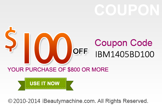 $100 off your purchase of $800 or more