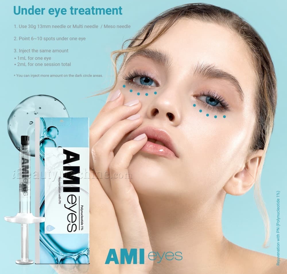 ami eyes under eye treatment guide
