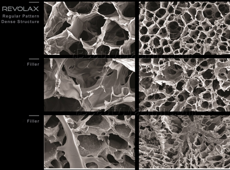 revolax ha dermal filler MONOPHASIC AND POLYDENSIFIED STRUCTURE