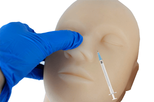 Mesotherapy injection Practice