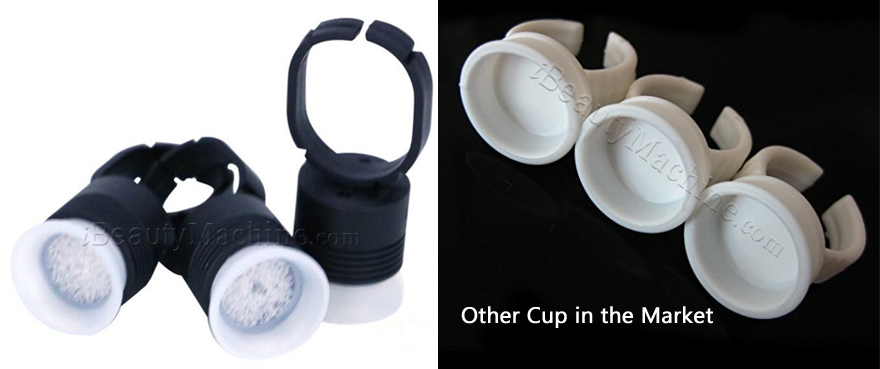 Microblading Disposable Plastic Tattoo Ink Cap Cups