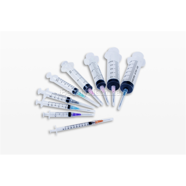 Syringes for BOTOX and fillers mesotherapy disposable sterile syringe EO sterilization