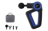 iReliefGun PRO | Percussion Therapy Massage Gun | 9 Speeds & 4 Heads | Super Quiet Percussion | Relieving Muscle Pain | 12000mAh Ultra-Long Working Time | DC 24V Powerful Brushless High-Torque Motor | 72W Rated Power