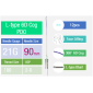 InstaLift™ 6D COG PDO Thread with “L”Type Blunt Cannula | 21Gx90mmx180mm | Bi-directional | E.O. Sterilization| Heavy Metal Free | 12ea/pack | Starting 7.5USD/pcs