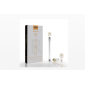 MT 105 eye dermaroller | 105 Titanium Nitride Coated Needles | exchangeable roller heads | 0.2mm/0.5mm/1.0mm needle options | aluminium handle