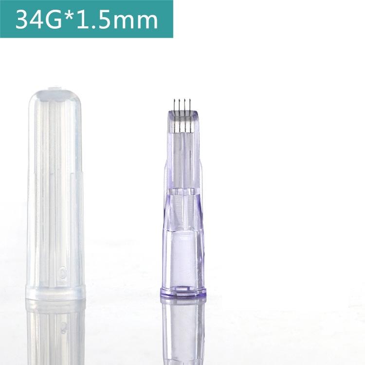 4 pin Needle and syringe for botox and filler