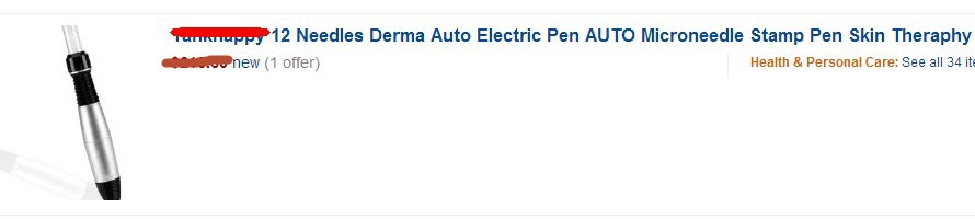 fake dermapen on amazon